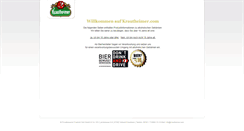 Desktop Screenshot of krautheimer.com